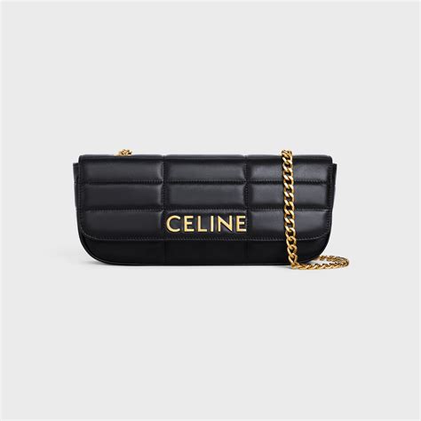 celine shoulder chain bag|More.